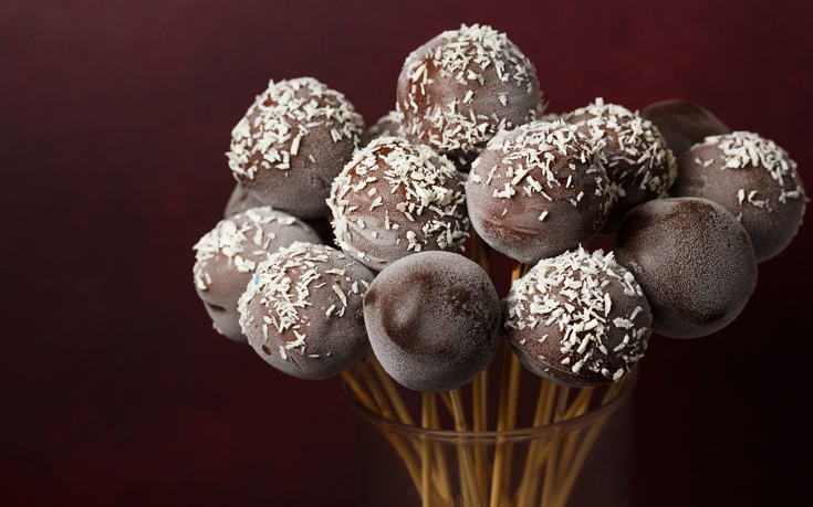 Σοκολατένια cake pops