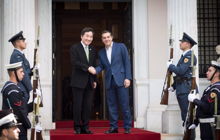 Τσίπρας: Μεγάλα τα περιθώρια συνεργασίας με τη Νότια Κορέα