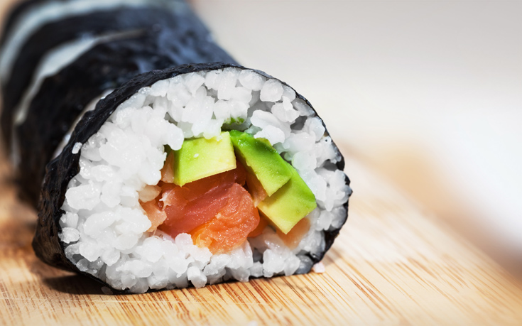 Σπιτικό maki sushi