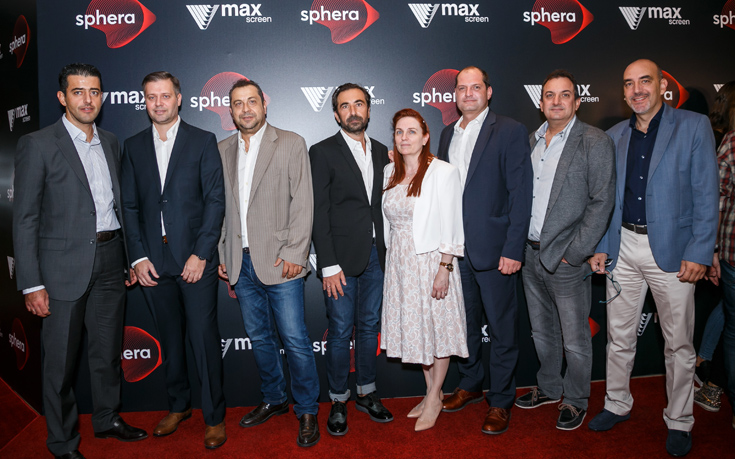 Πρώτη παρουσίαση της αίθουσας «Vmax Sphera» στα Village Cinemas στο The Mall Athens