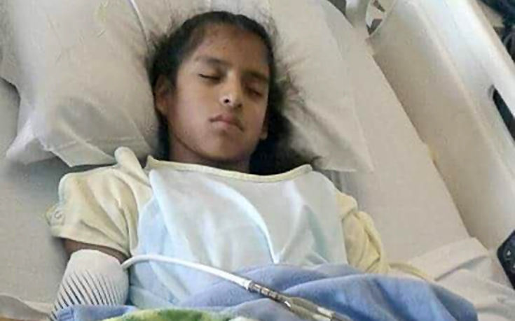 Συνέλαβαν κορίτσι 10 ετών που πάσχει από εγκεφαλική παράλυση