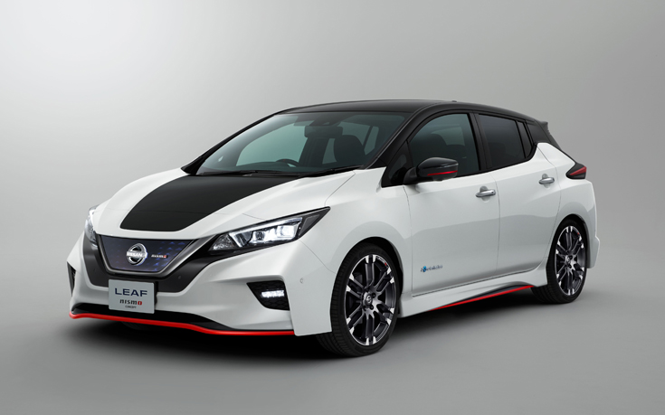 Το Nissan Leaf Nismo Concept στο σαλόνι αυτοκινήτου στο Τόκιο