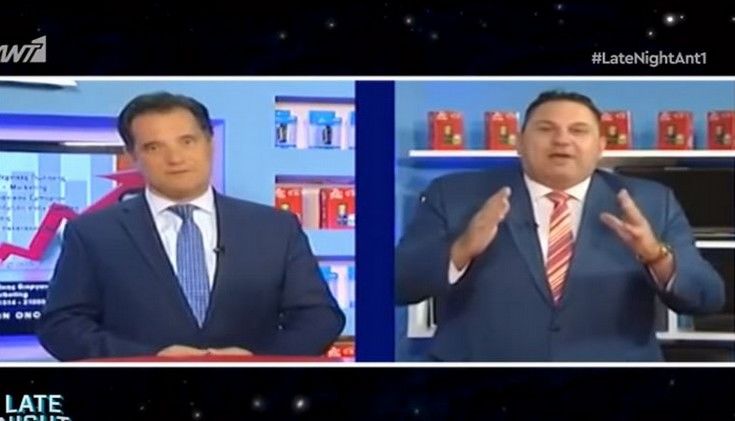 Ο Άδωνις μιλάει για «τον καλύτερο τηλεπωλητή της Ελλάδας»