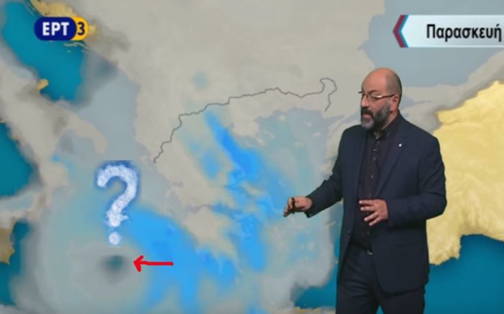 Πρόβλεψη για εκδήλωση μεσογειακού κυκλώνα στο Ιόνιο το βράδυ της Παρασκευής