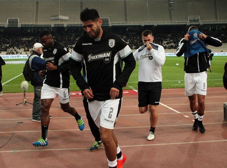 SUPERLEAGUE / ÁÅÊ - ÐÁÏÊ / / (ÖÙÔÏÃÑÁÖÉÁ: ÊÙÓÔÁÓ ÌÁÊÑÕÄÇÌÁÓ / EUROKINISSI)