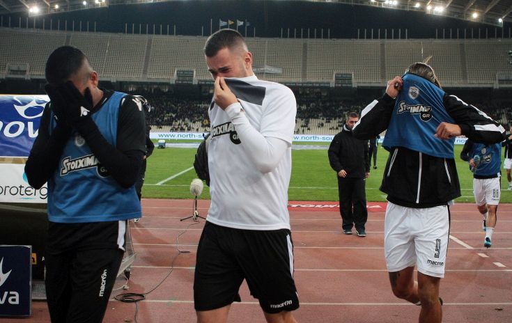 SUPERLEAGUE / ÁÅÊ - ÐÁÏÊ / / (ÖÙÔÏÃÑÁÖÉÁ: ÊÙÓÔÁÓ ÌÁÊÑÕÄÇÌÁÓ / EUROKINISSI)