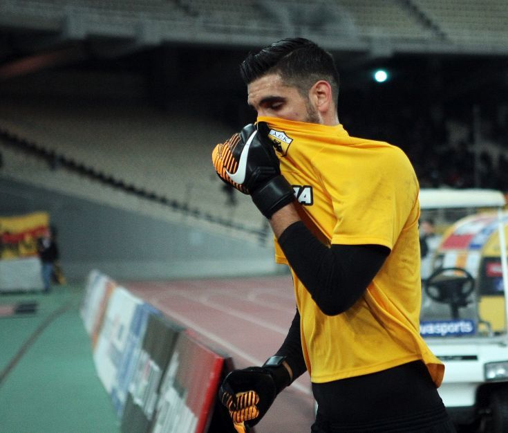 SUPERLEAGUE / ÁÅÊ - ÐÁÏÊ / / (ÖÙÔÏÃÑÁÖÉÁ: ÊÙÓÔÁÓ ÌÁÊÑÕÄÇÌÁÓ / EUROKINISSI)