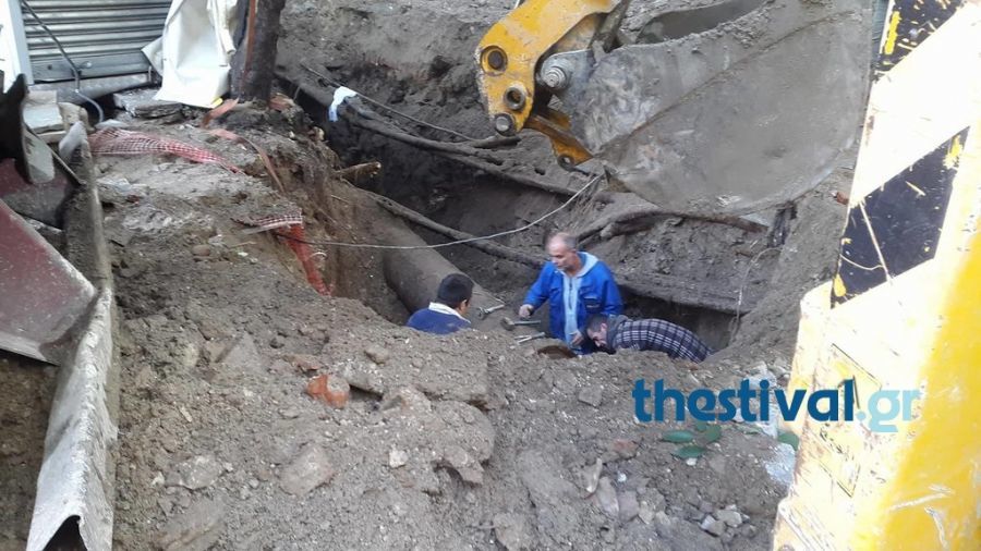 Εκτεταμένη διακοπή νερού στο κέντρο της Θεσσαλονίκης