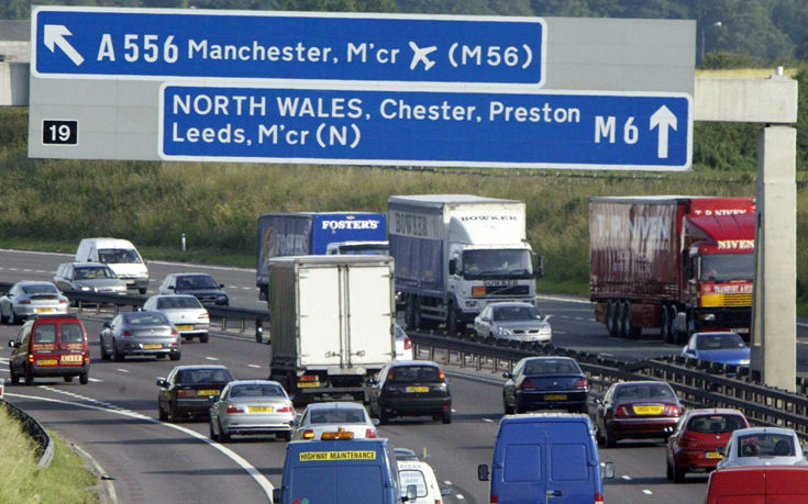 Το πείραμα σε αυτοκινητόδρομο της Αγγλίας για να περιοριστεί το μποτιλιάρισμα