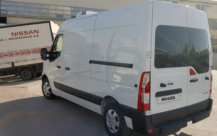 Το Nissan NV400 με ψυκτικό θάλαμο