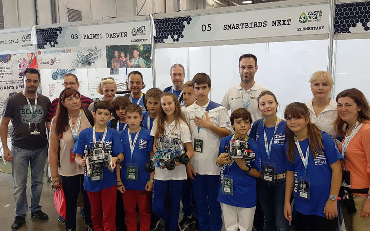 Χάλκινο μετάλλιο και σημαντικές διακρίσεις για τις ελληνικές ομάδες στην Ολυμπιάδα Εκπαιδευτικής Ρομποτικής