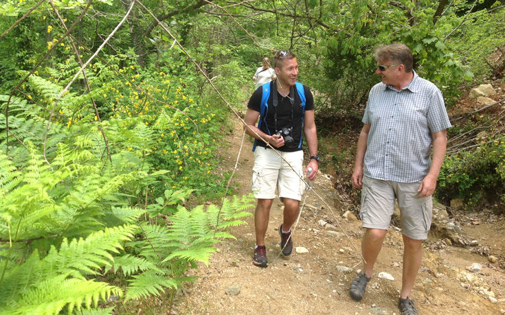 Η Ανατολική Χαλκιδική στο Walking Federation του Βελγίου