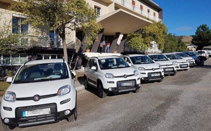 Η περιφέρεια Στερεάς Ελλάδας παρέλαβε 42 νέα αυτοκίνητα