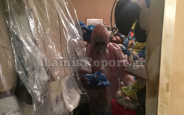 Καθαρίστηκε με εντολή εισαγγελέα διαμέρισμα-υγειονομική βόμβα μέσα στη Λαμία