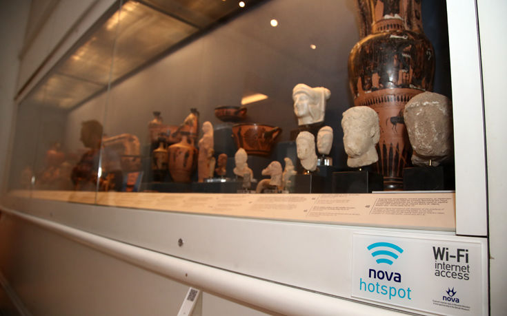 H Nova, Μεγάλος Χορηγός Wi-Fi πρόσβασης στο internet στο Μουσείο Μπενάκη