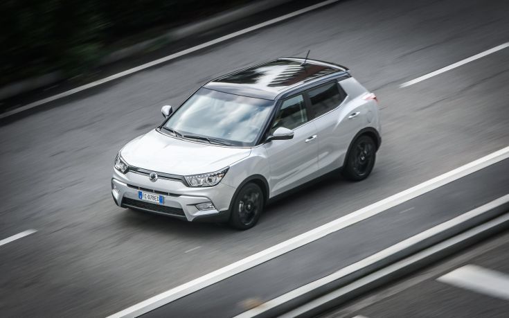 H SsangYong δοκιμάζει το αυτόνομο Tivoli