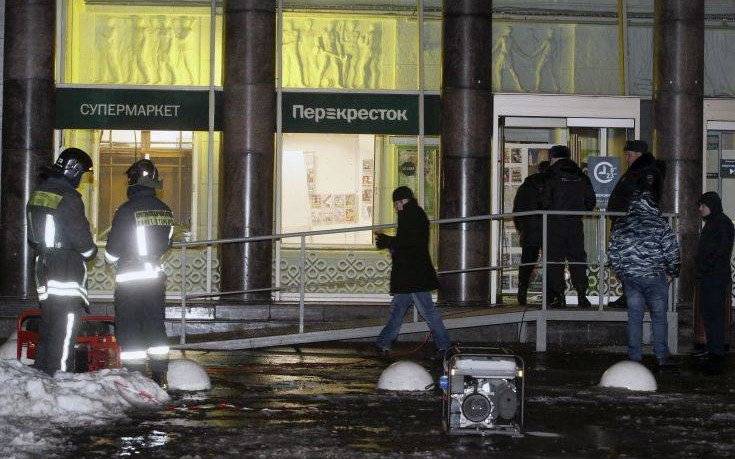 Υπό κράτηση ο δράστης της βομβιστικής επίθεσης στην Αγία Πετρούπολη
