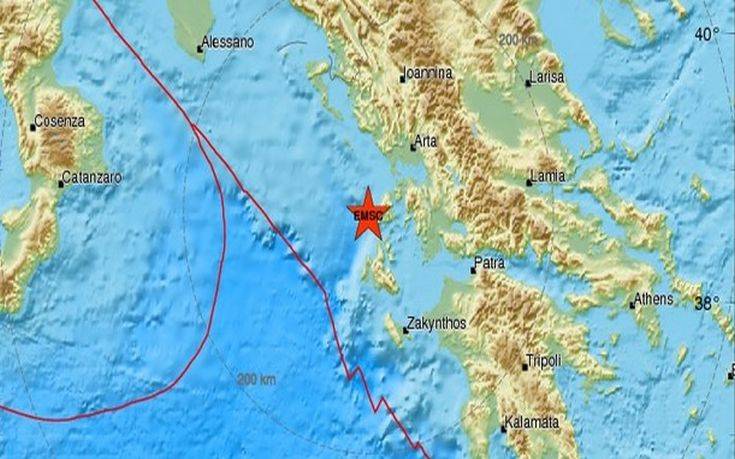 Σεισμική δόνηση 4,7 Ρίχτερ στη Λευκάδα