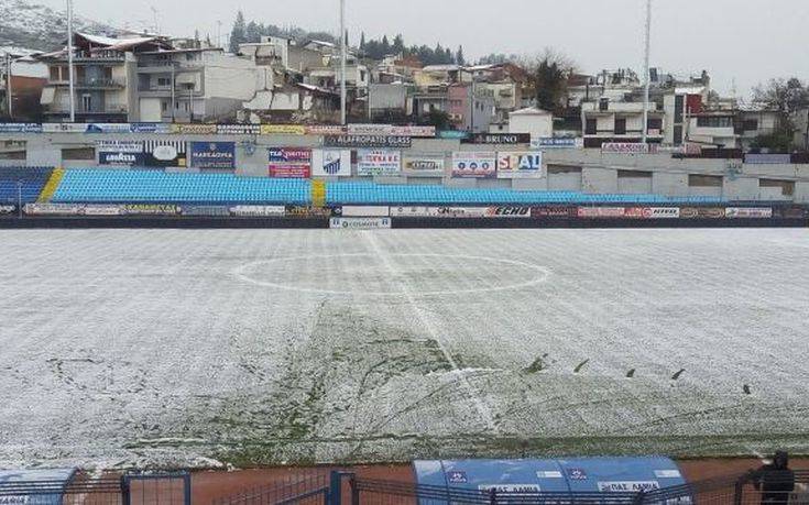 Προς διεξαγωγή πηγαίνει ο αγώνας της Λαμίας με τον Παναθηναϊκό