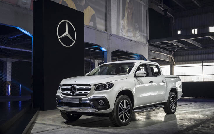 Η νέα Mercedes X Class στις ελληνικές εκθέσεις