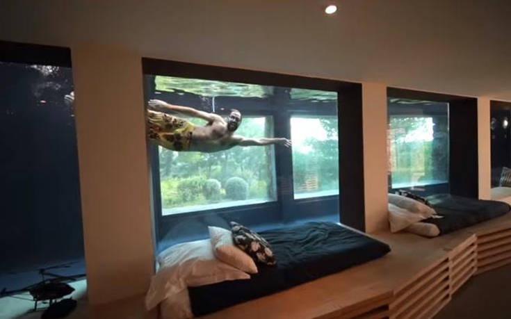 Το εντυπωσιακό σπίτι με την πισίνα-ενυδρείο