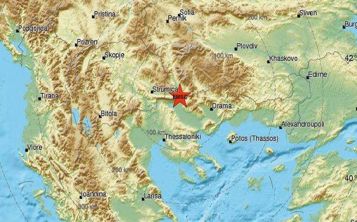 Σεισμός 3,9 ρίχτερ στις Σέρρες