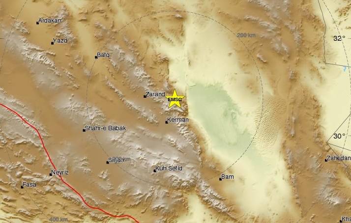 Ισχυρός σεισμός 5,9 Ρίχτερ στο Ιράν