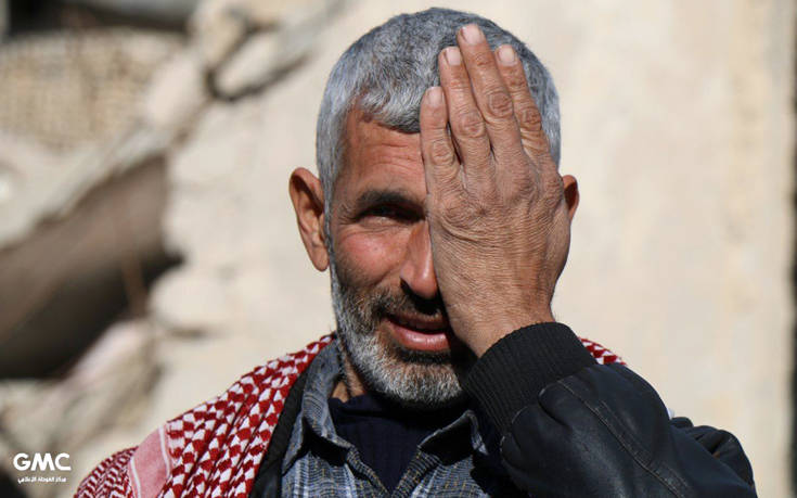 Ο μικρός Σύρος που έχασε το μάτι του αναδείχθηκε σε σύμβολο του πολέμου