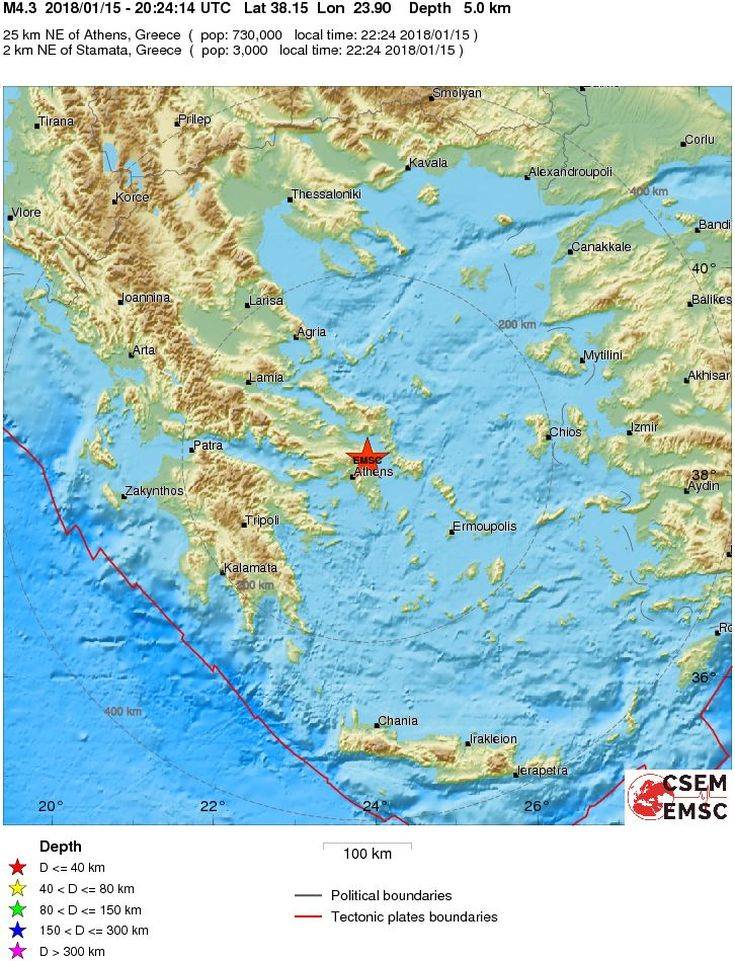 σεισμος σταμάτα