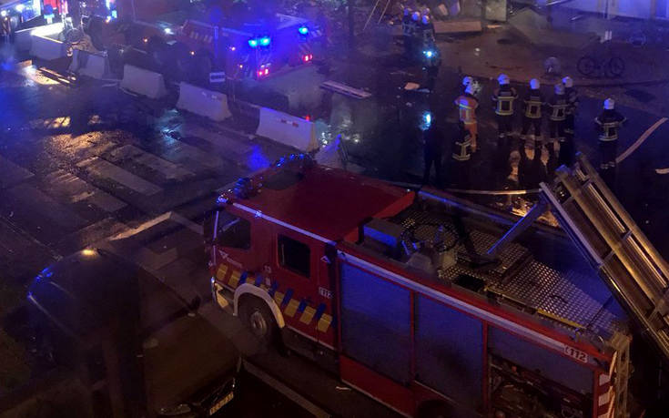 Δύο νεκροί από την κατάρρευση κτιρίου στην Αμβέρσα