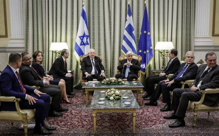 Στήριξη από το Ισραήλ στα εθνικά θέματα ζήτησε ο Παυλόπουλος