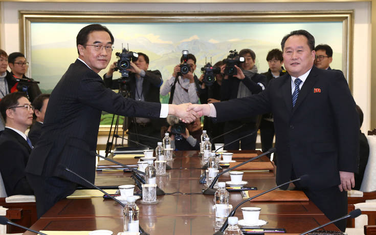 Αποστολή της Βόρειας Κορέας θα συμμετάσχει στους Ολυμπιακούς Αγώνες που θα γίνουν στη Νότια