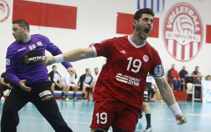 Πήρε το ντέρμπι στο handball ο Ολυμπιακός / Όμιλος Ξυνή