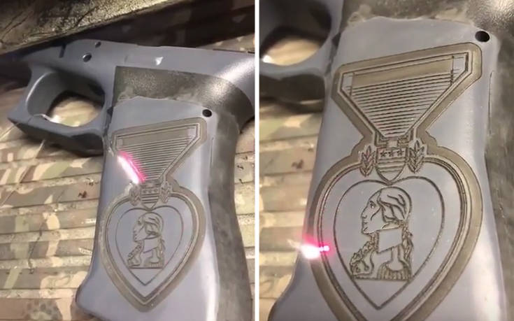 Έτσι γίνεται το σχέδιο με λέιζερ πάνω σε αντικείμενα