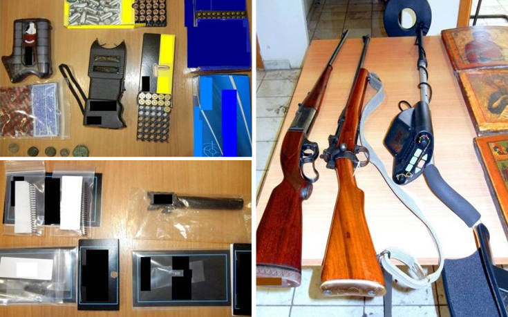 Όπλα και αρχαία στην κατοχή 67χρονου στη Φθιώτιδα