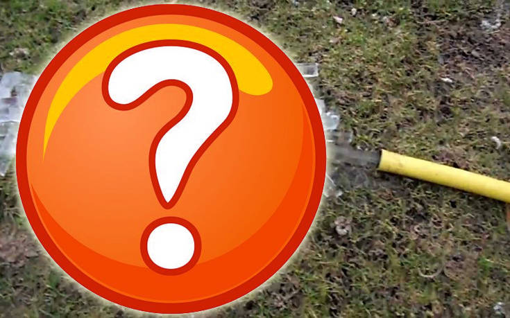 Λάστιχο ποτίσματος έγινε&#8230; παγομηχανή!