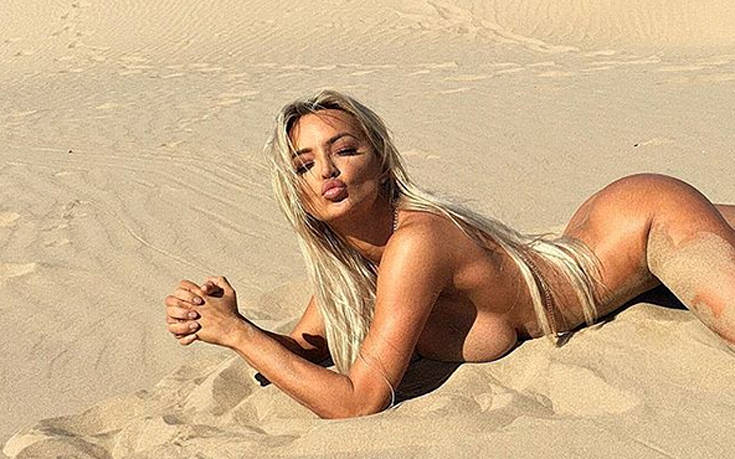 Η χυμώδης Lindsey Pelas και τα σέξι εσώρουχά της