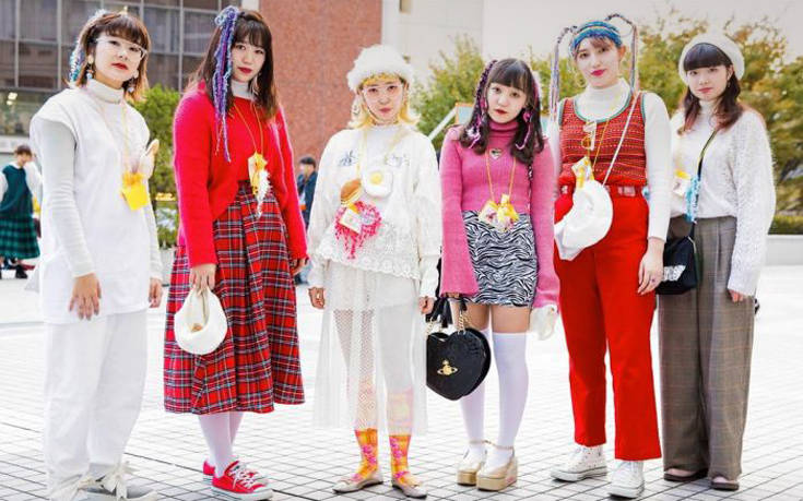 Η μόδα στους δρόμους του Τόκιο δεν περνάει απαρατήρητη