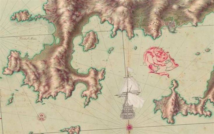 Χάρτες 333 ετών του Λουδοβίκου ΙΔ&#8217; για το Αιγαίο