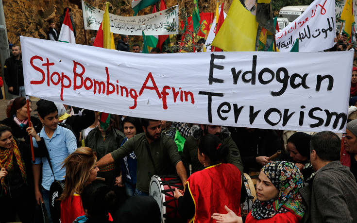 Διαδηλώσεις Κούρδων σε Παρίσι και Στρασβούργο