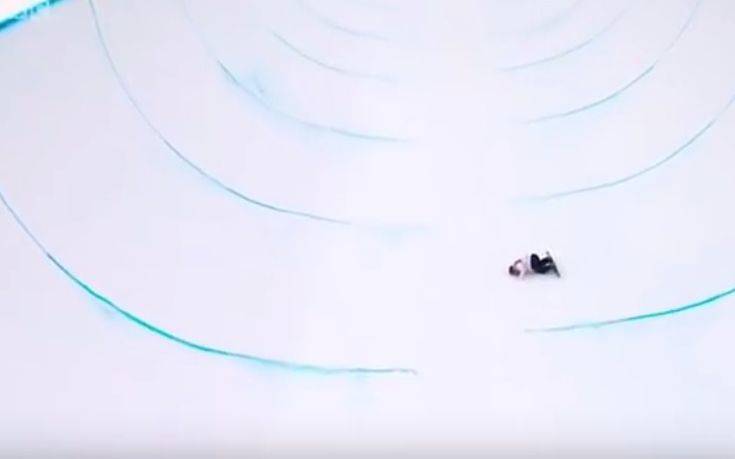 Η τρομακτική πτώση 16χρονου αθλητή snowboard στους Ολυμπιακούς Αγώνες