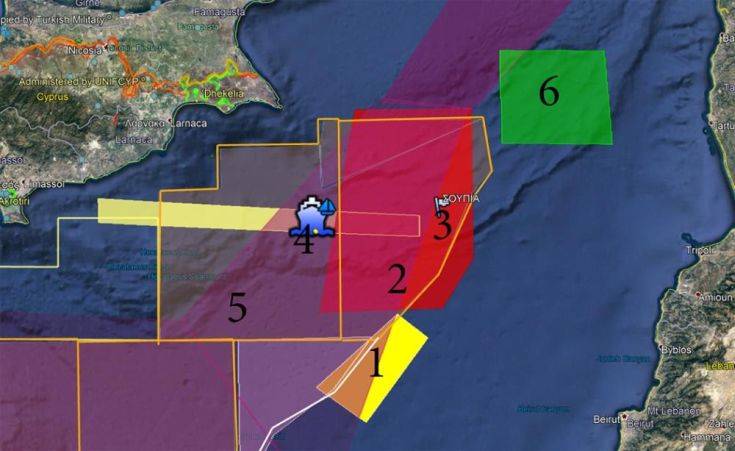 Κυπριακή Navtex για άσκηση με πραγματικά πυρά στο τεμάχιο 3