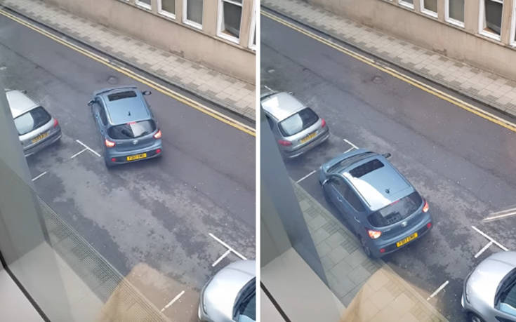 Όταν το παρκάρισμα είναι&#8230; βουνό