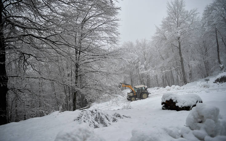 Σφοδρές χιονοπτώσεις πλήττουν την Ισπανία