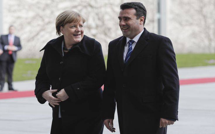 Μέρκελ: Οι μεταρρυθμίσεις προϋπόθεση για την ένταξη της ΠΓΔΜ στην Ε.Ε.