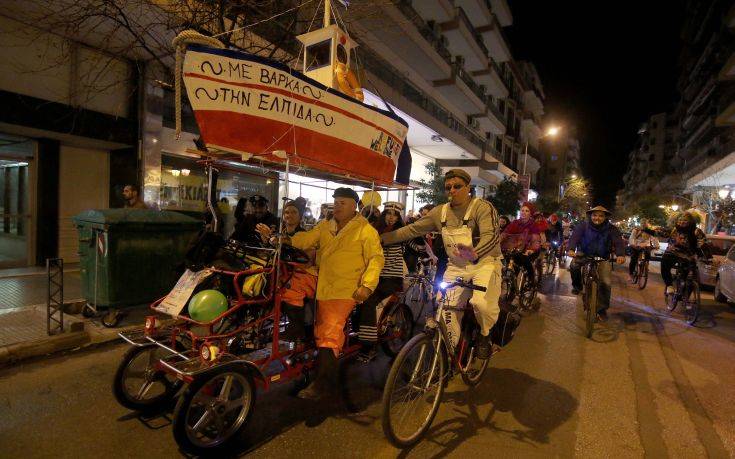 Ποδηλατικό Καρναβάλι σήμερα για 9η χρονιά στη Θεσσαλονίκη