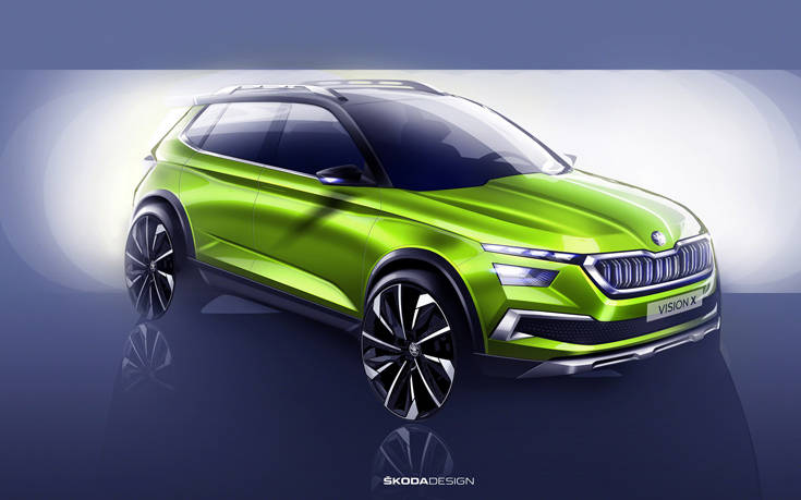 Οι πρώτες εικόνες του Skoda Vision X