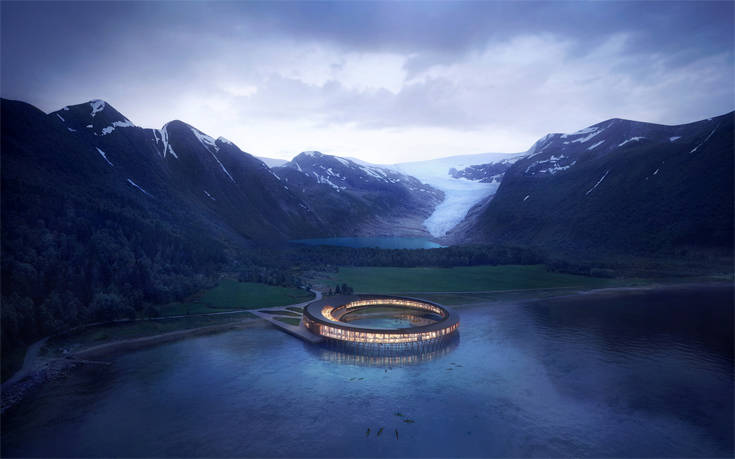 Ένα πραγματικά παραμυθένιο ξενοδοχείο ανοίγει στη Νορβηγία