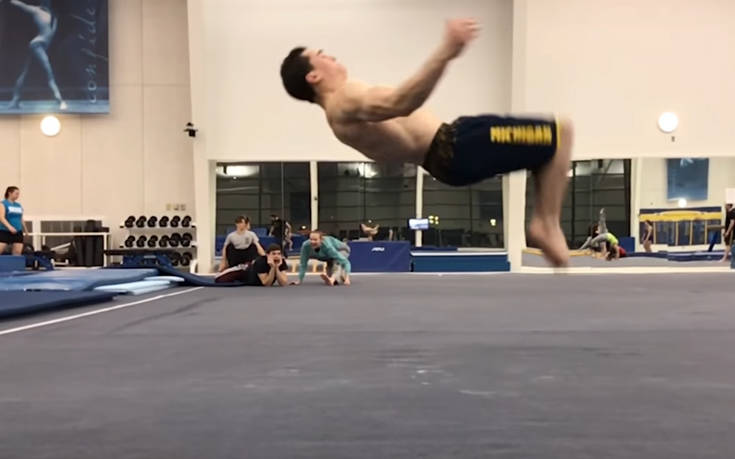 Η άσκηση γυμναστικής που μοιάζει ακατόρθωτη