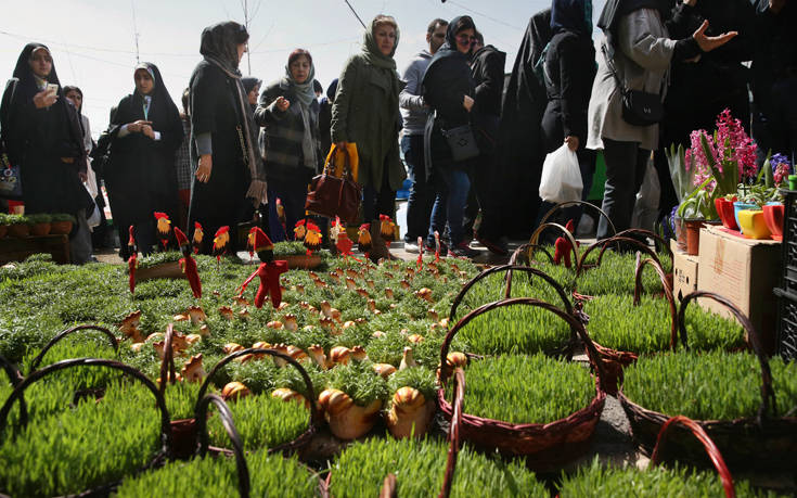 Το Ιράν ετοιμάζεται να γιορτάσει το Νεβρόζ